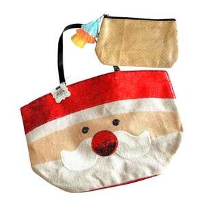 Nordstrom and Mudpie Wristlet Tote Bag Set